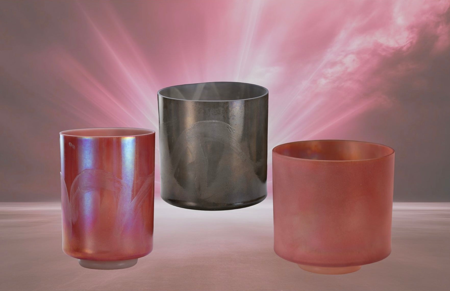 Crystal Tones Singing Bowl Sets from Bowls of Sound