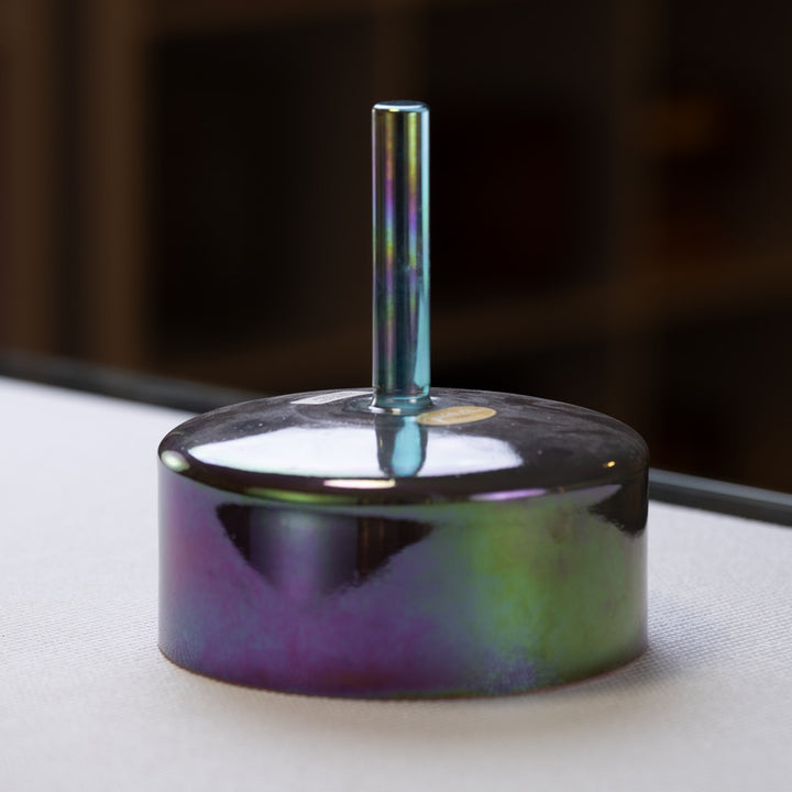8" F+30 Ruby Aqua Aura Gold Practitioner, Crystal Tones™