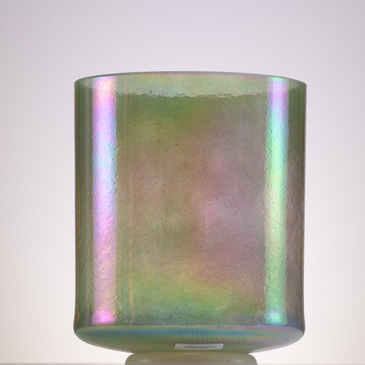 8" C-45 Chrysoprase & Platinum, Crystal Tones™