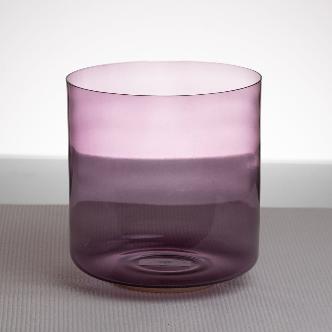 8" E-27 Amethyst Activation Crystal Singing Bowl