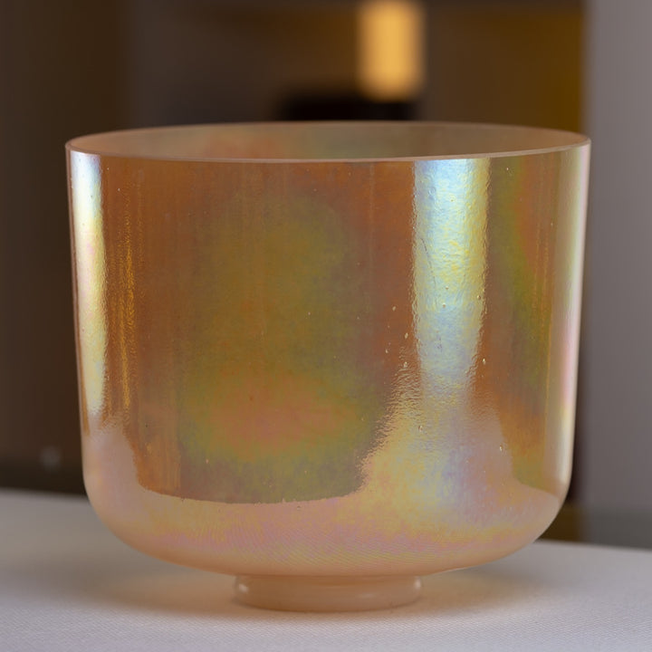 12" A#+5 Carnelian & Platinum, Crystal Tones™