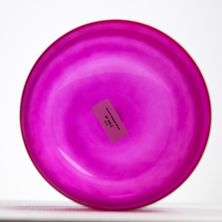 9" C#-3 Rose Garden Singing Bowl