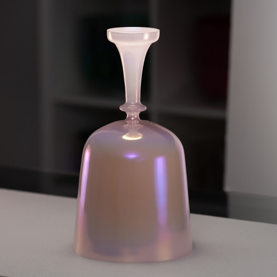 8.5" C-2 Goddess Glow Crystal Singing Chalice, Perfect Pitch