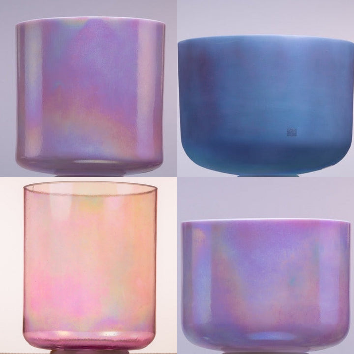 Ode to Saint Germain Crystal Singing Bowl Set