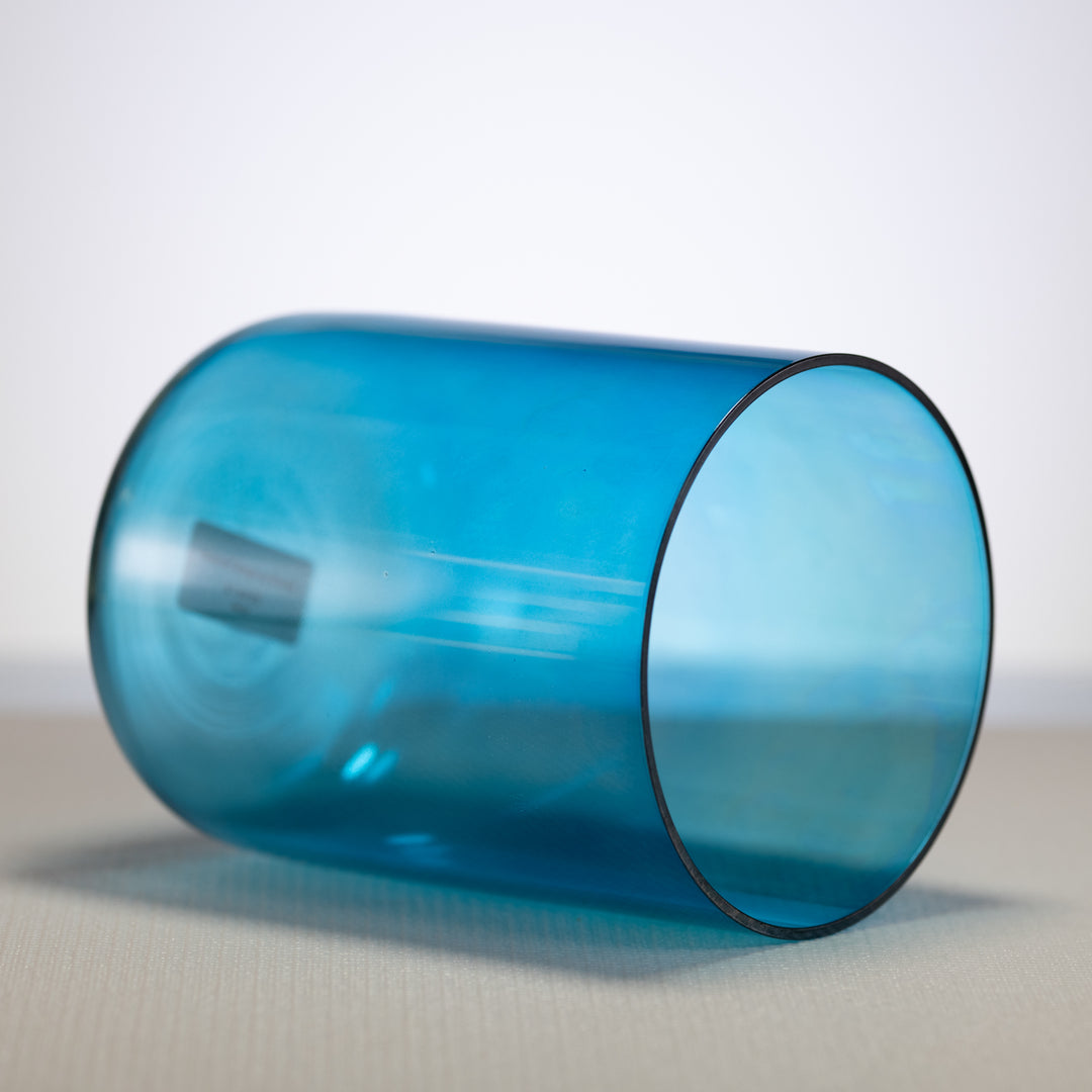 6" A+32 Caribbean Blue Crystal Singing Bowl