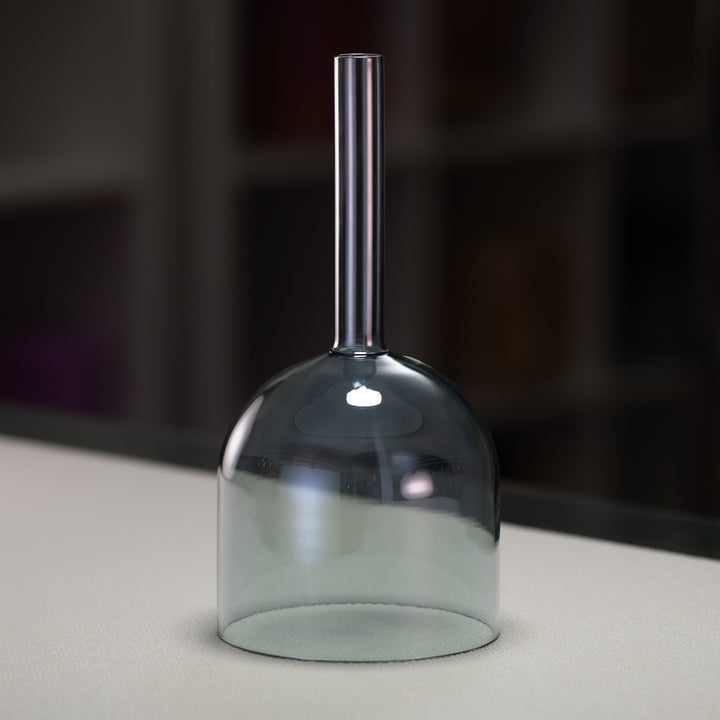 6" A-40 Indigo Child Handheld Crystal Singing Bowl