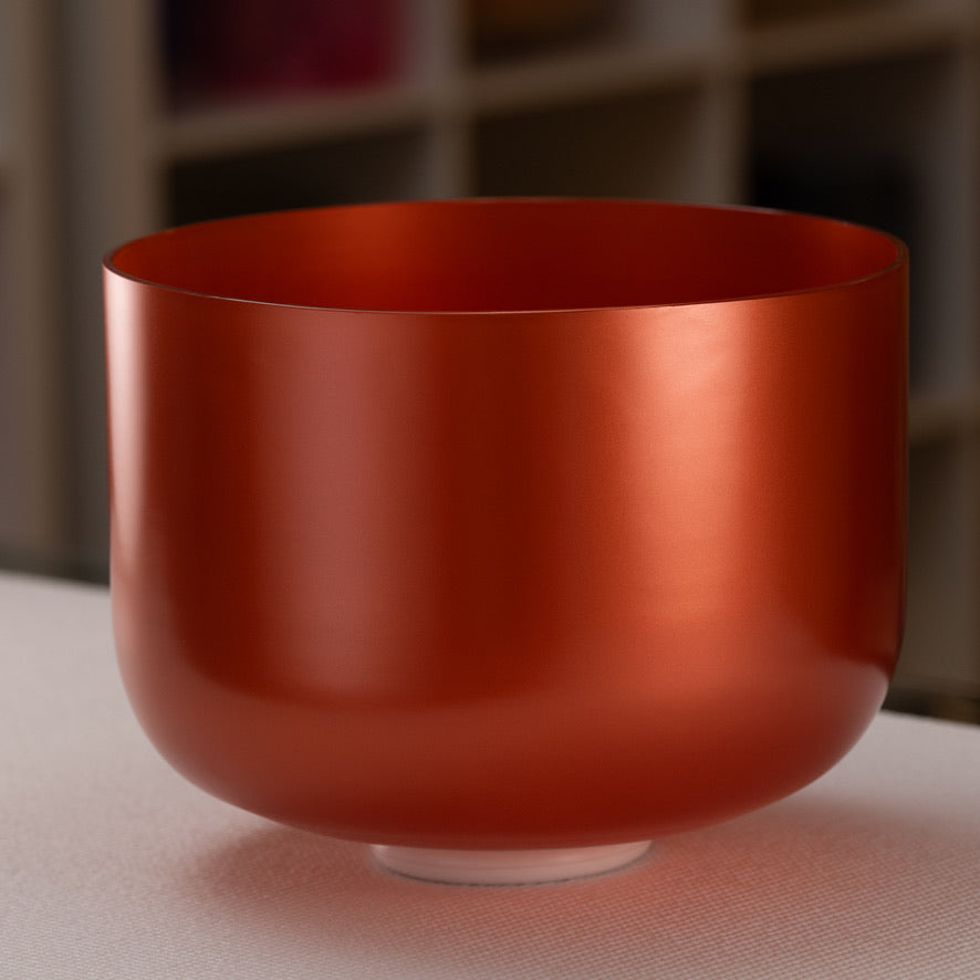 12" F-9 Copper Connection Singing Bowl