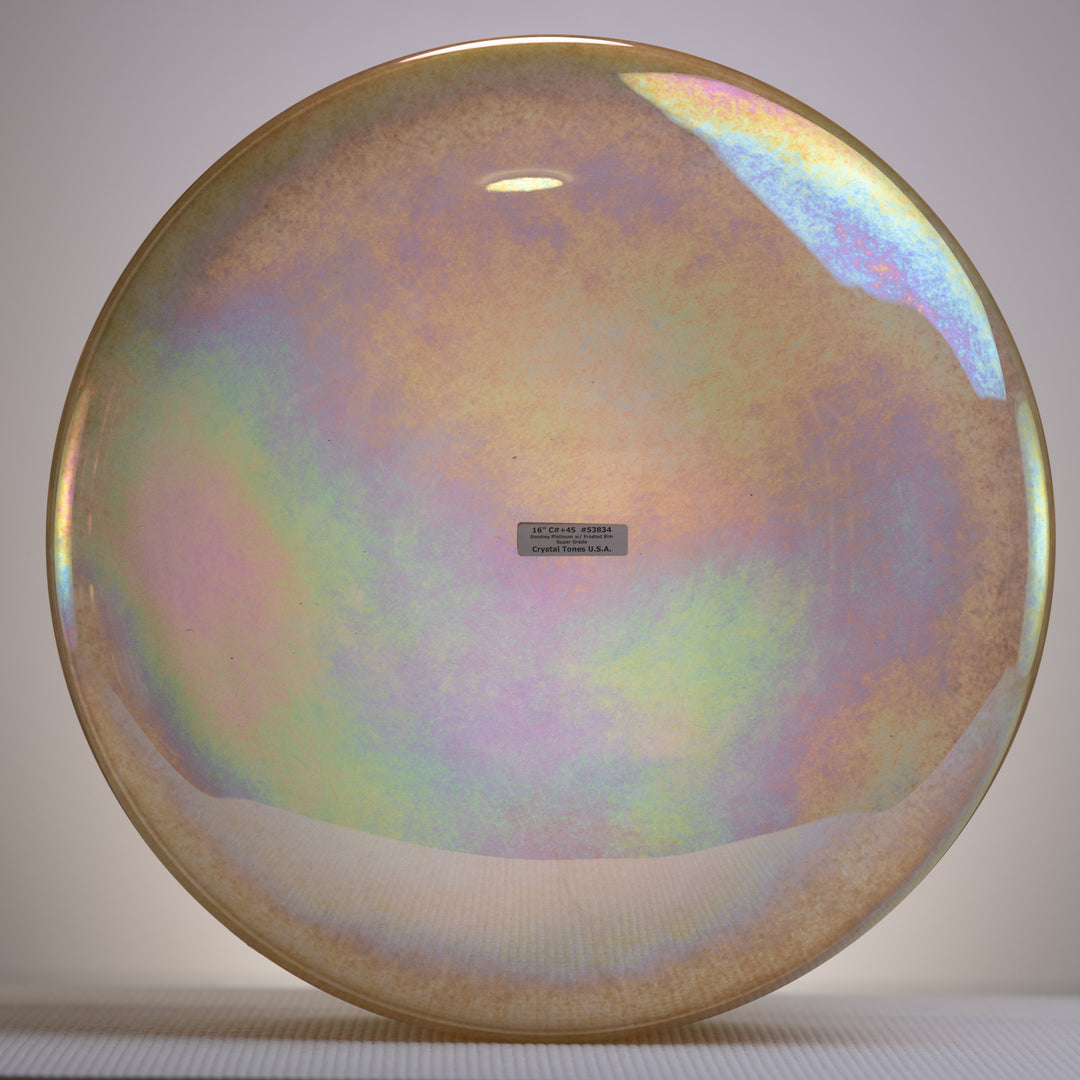 16" A#-40 Smoky Quartz & Platinum Super Grade, Crystal Tones™