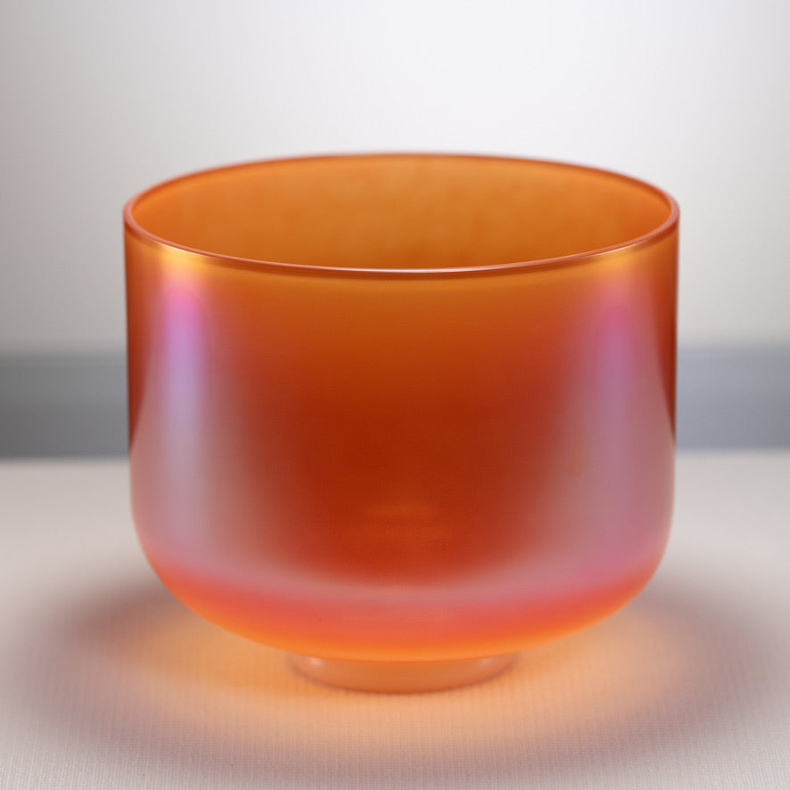 10" G#-5 Sunset Serenade Crystal Singing Bowl, Perfect Pitch