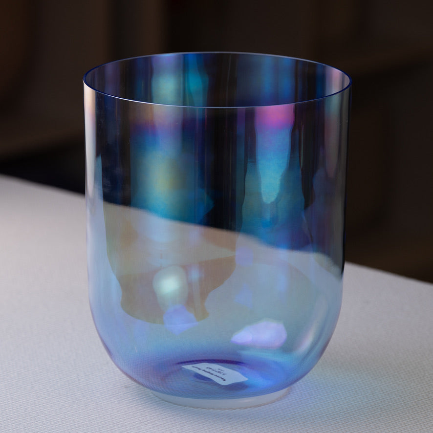 Sacred Singing Bowl: Serene Aquamarine