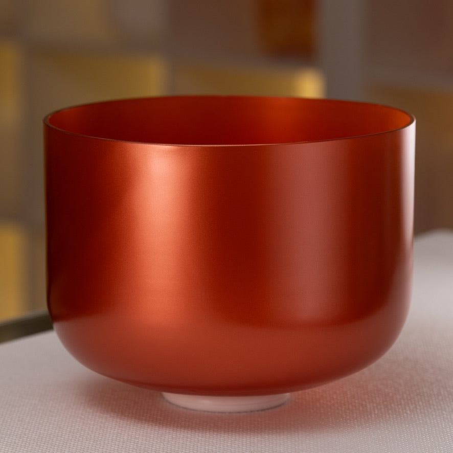 12" F-9 Copper Connection Singing Bowl