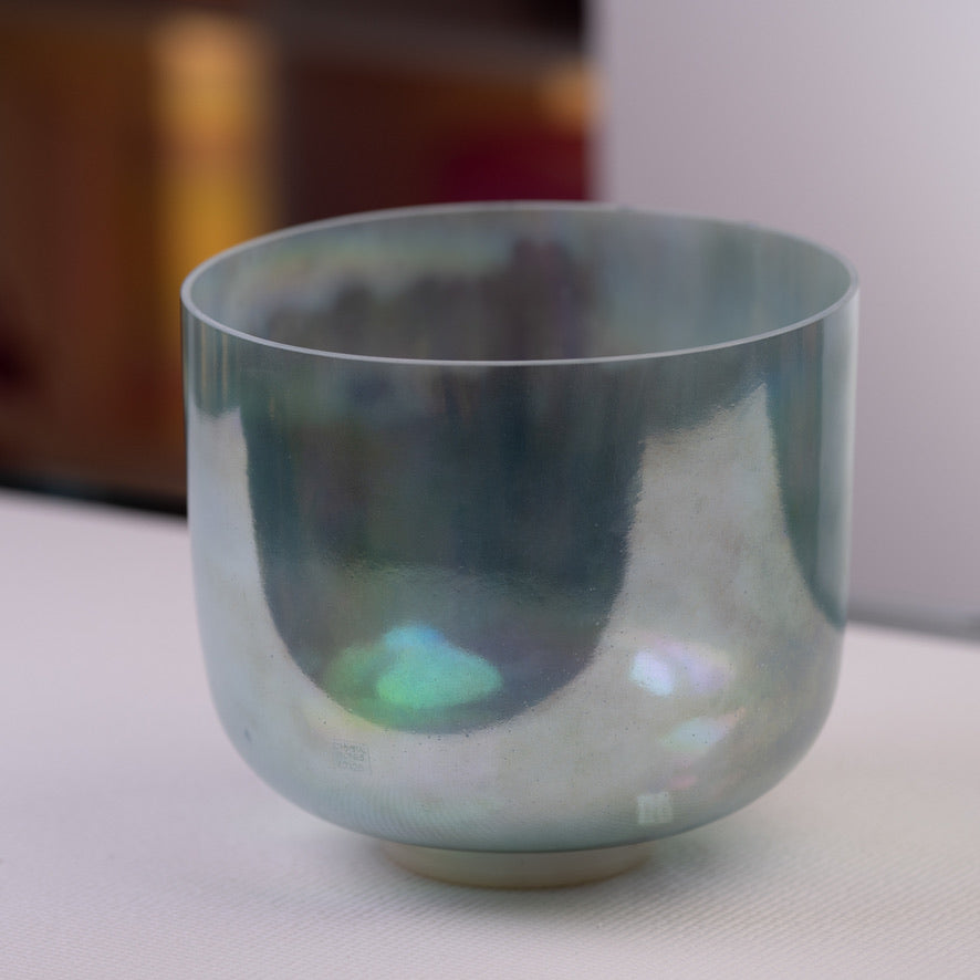 10" D#+15 Apophyllite Green Goddess, Crystal Tones™