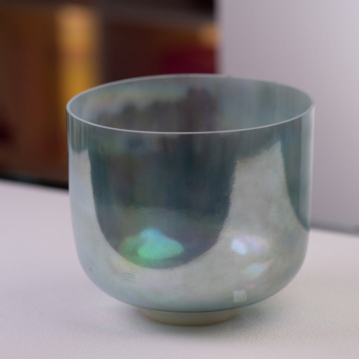 10" D#+15 Apophyllite Green Goddess, Crystal Tones™