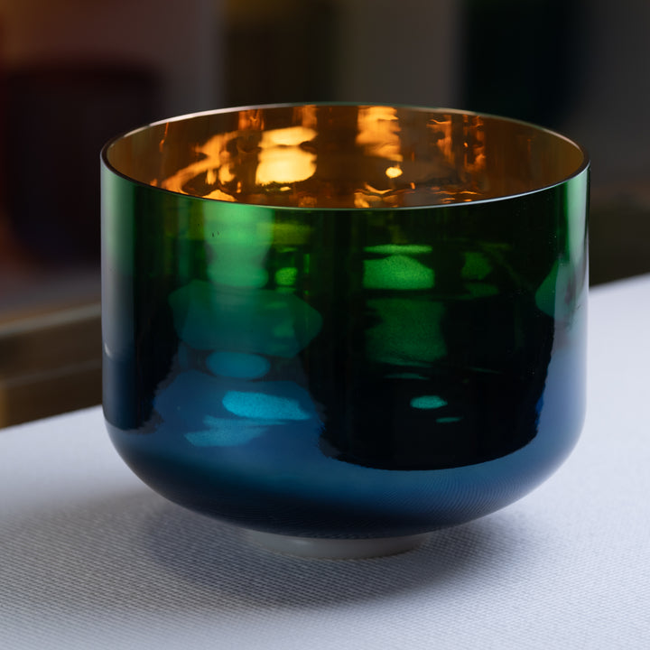 11" A+4 Divine Earth Singing Bowl with 24k Gold inside