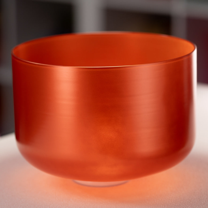 13" C#-39 Copper Connection Crystal Singing Bowl