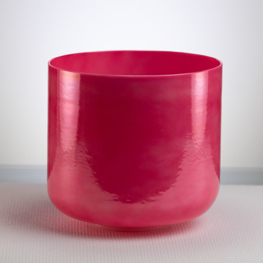Pink Crystal Singing Bowls from Bowls of Sound