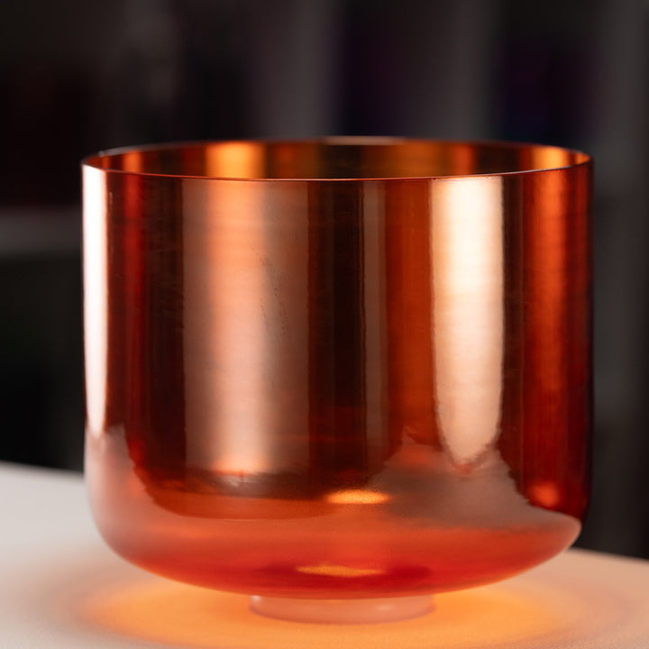 11.75" C-32 Setting Sun Crystal Singing Bowl from Bowls of Sound
