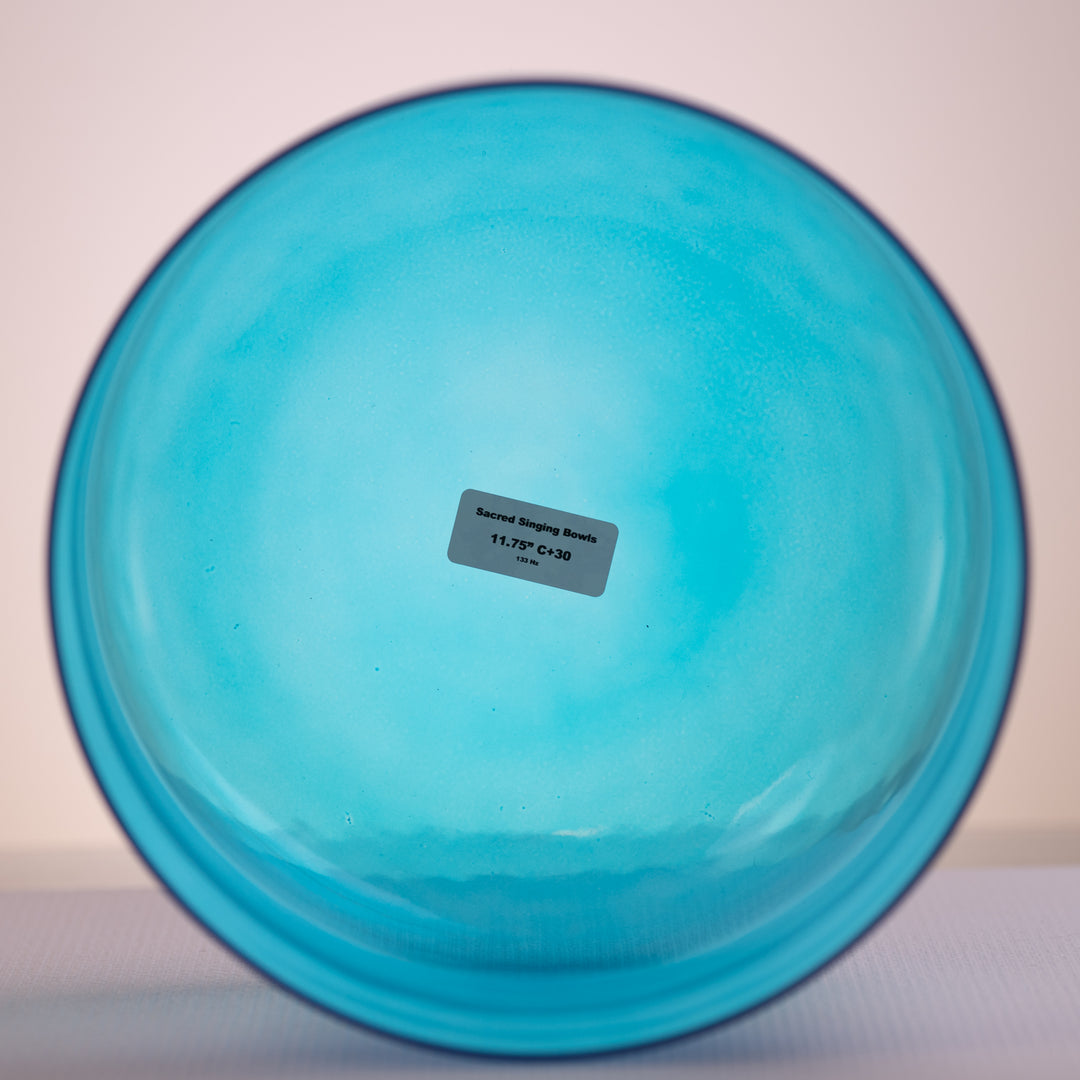 Blue Crystal Singing Bowl