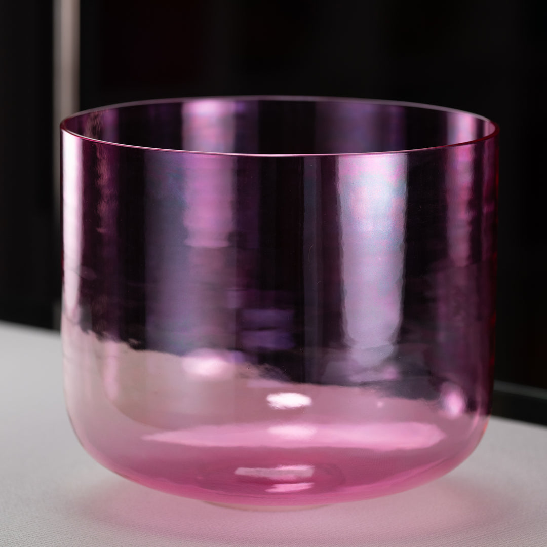 11.75" C+46 Pink Lotus Singing Bowl from Bowls of Sound