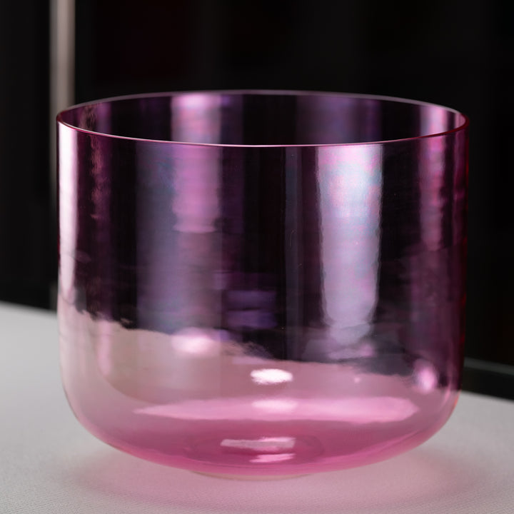 11.75" C+46 Pink Lotus Singing Bowl from Bowls of Sound