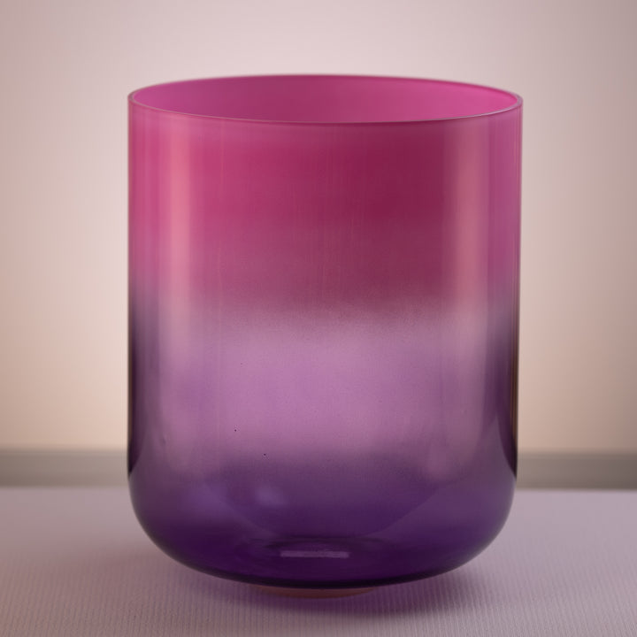 12” E+30 Blossoming Heart Crystal Symphony Bowl, Tall