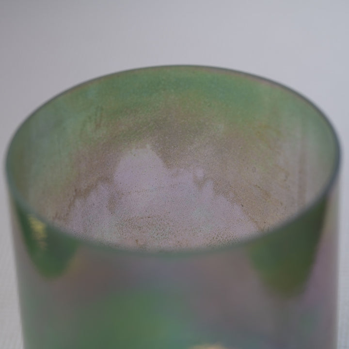 8" C-45 Chrysoprase & Platinum, Crystal Tones™