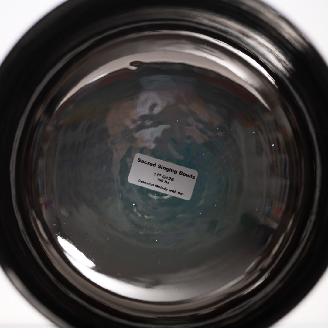 G note singing bowl label