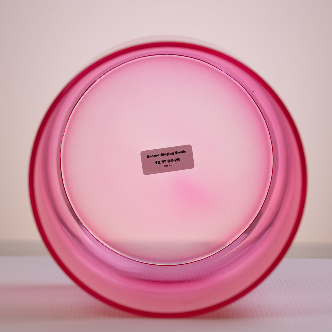 10.5” D#-26 Orchid Oracle Crystal Symphony Bowl