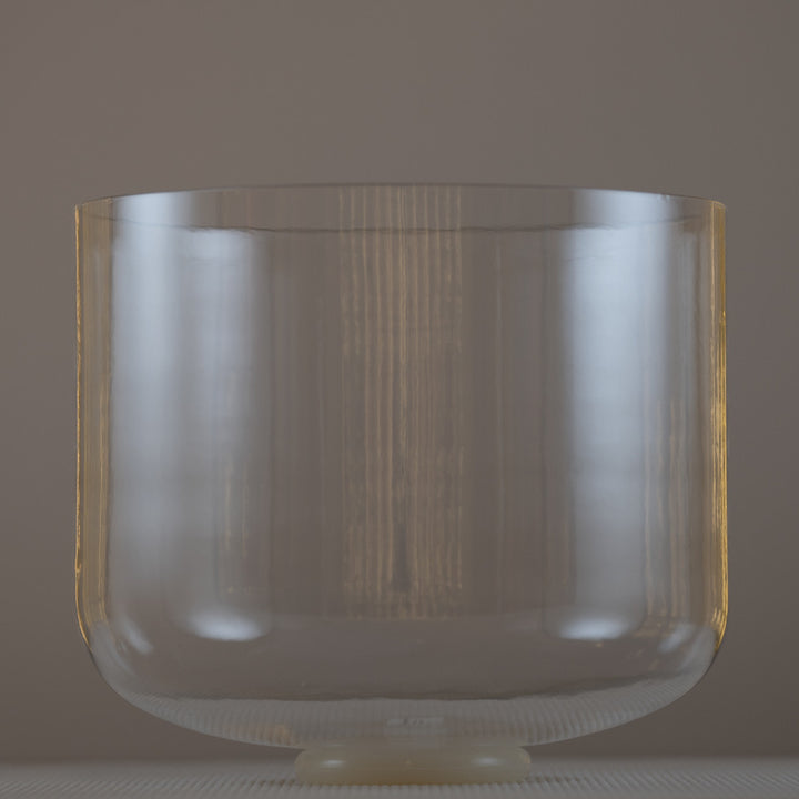 12" A#+37 Clear Quartz Crystal Singing Bowl from Bowls of Sound