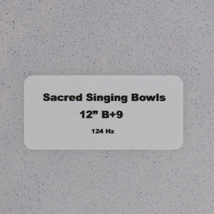 Sacred Singing Bowls Product label