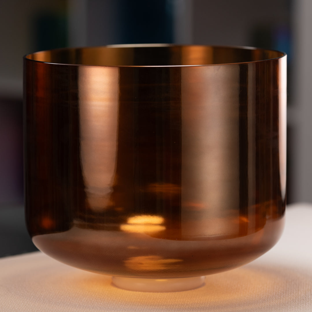 12" C#-8 Sacred Ground Crystal Singing Bowl, Perfect Pitch from Bowls of Sound
