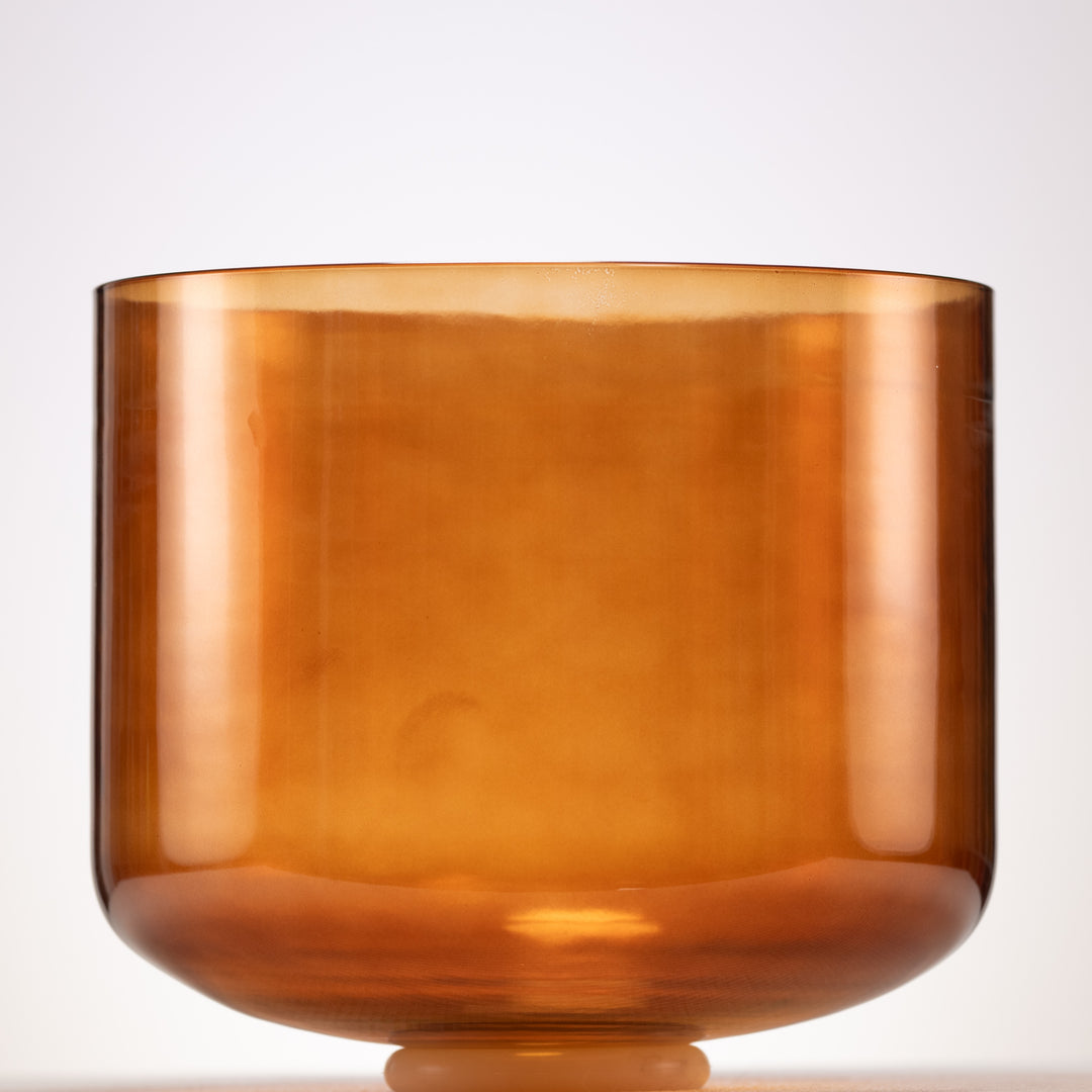 12" C#-8 Sacred Ground Crystal Singing Bowl, Perfect Pitch from Sacred Singing Bowls™