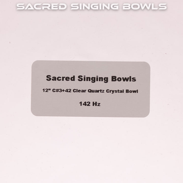 Sacred Singing Bowls: Bowl label
