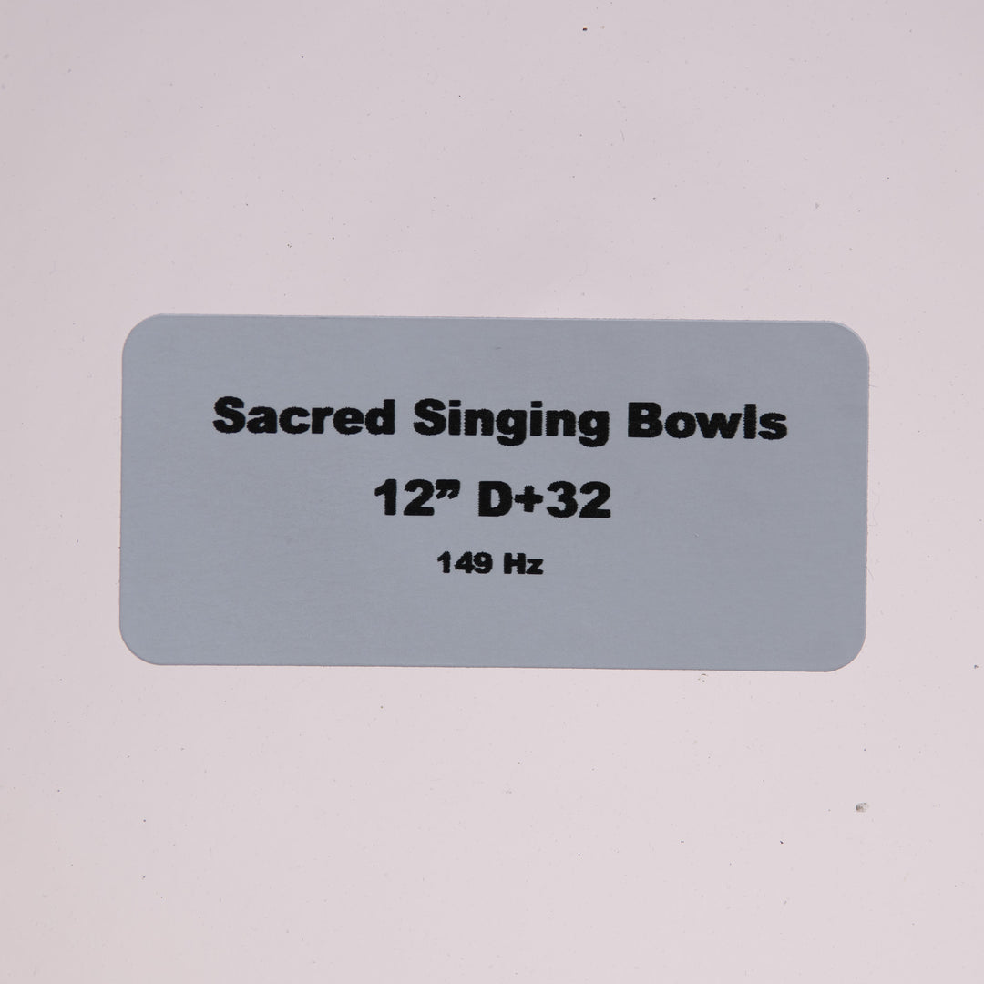 Sacred Singing Bowls: Bowl Label