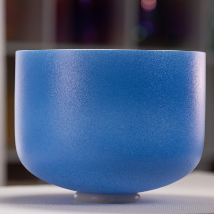 Throat Chakra singing bowl