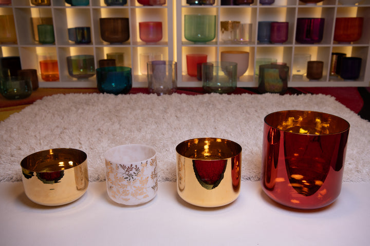 Solar Singing Bowl Set from Sacred Singing Bowls