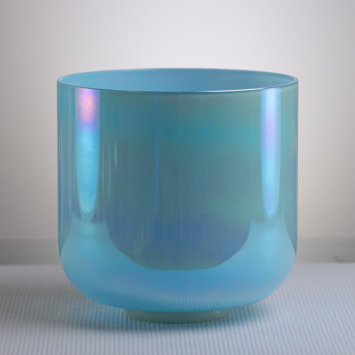 9.75" B-34 Serene Aquamarine Sacred Symphony Bowl