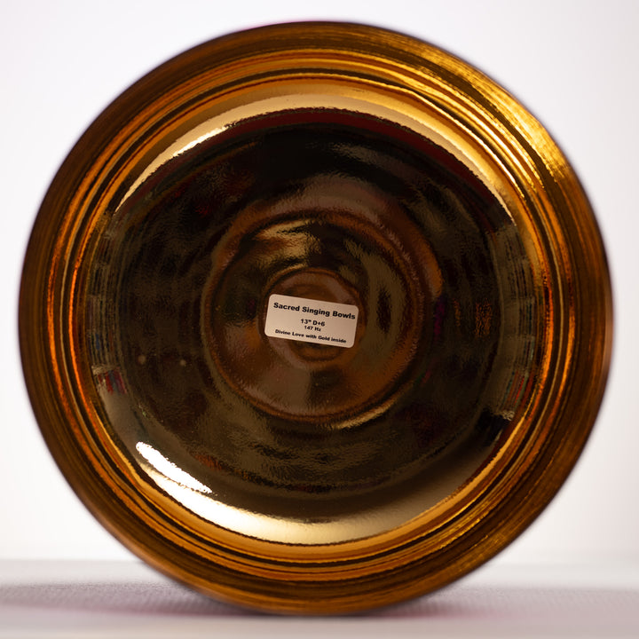 24k Gold singing bowl