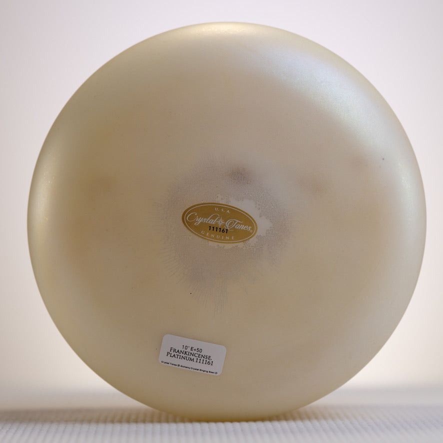 10" E+50 Frankincense & Platinum, Crystal Tones™