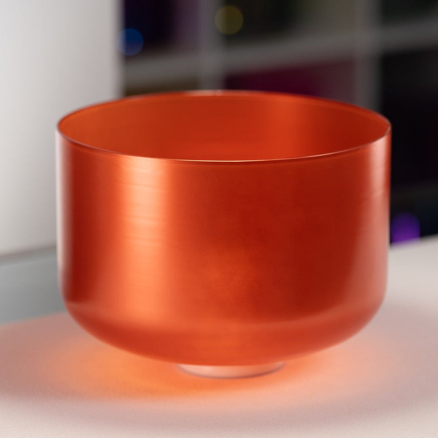13" C#-39 Copper Connection Crystal Singing Bowl