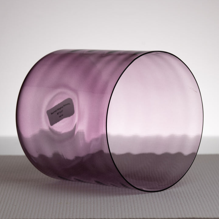 8" E-27 Amethyst Activation Crystal Singing Bowl