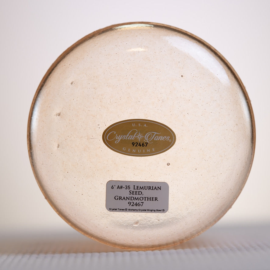 6" A#-35 Lemurian Seed & Grandmother, Crystal Tones™