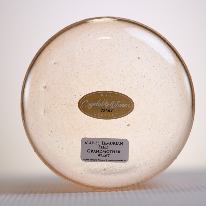 6" A#-35 Lemurian Seed & Grandmother, Crystal Tones™