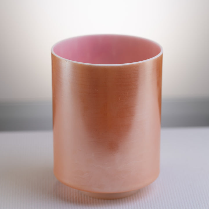 8" D#-20 Laughing Buddha & Pink Ocean Gold Tall, Crystal Tones™