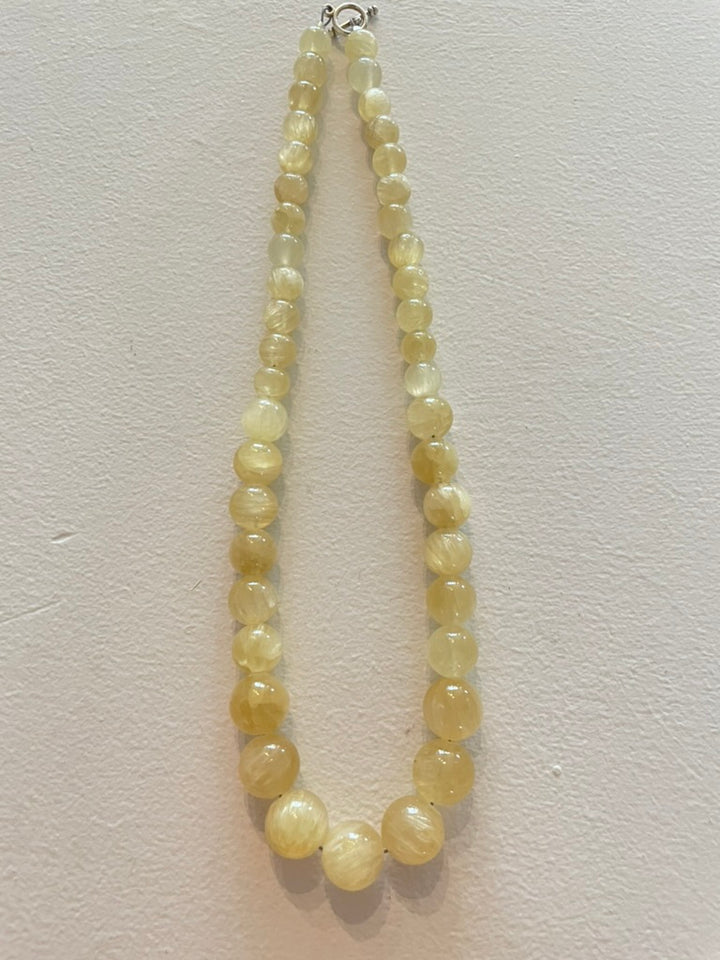 Yellow Calcite Necklace