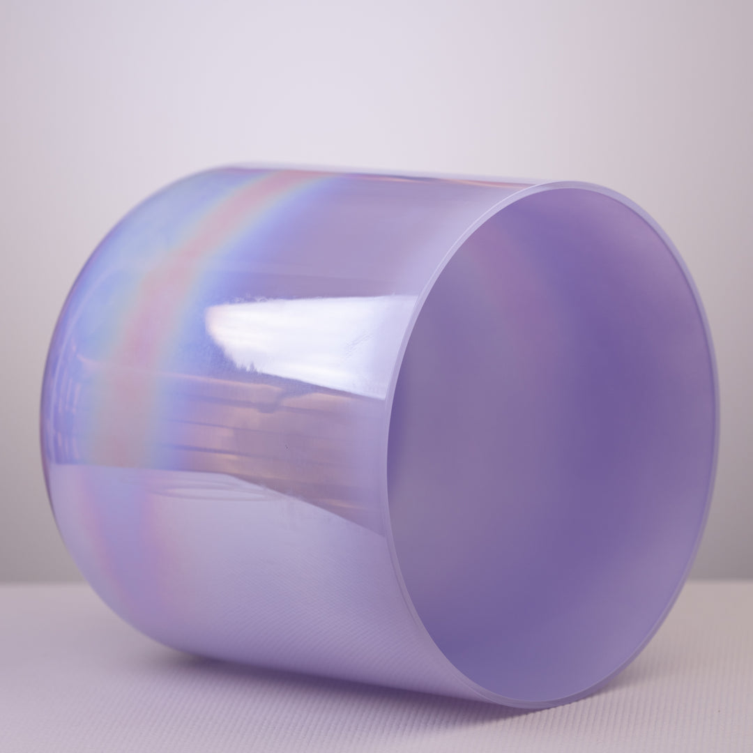 14.25" D-19 Lilac Blossom & Prismatic Sacred Symphony Bowl