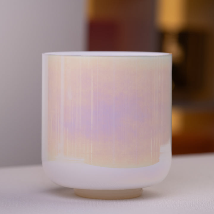 8" C#-25 Majestic Moon Crystal Singing Bowl