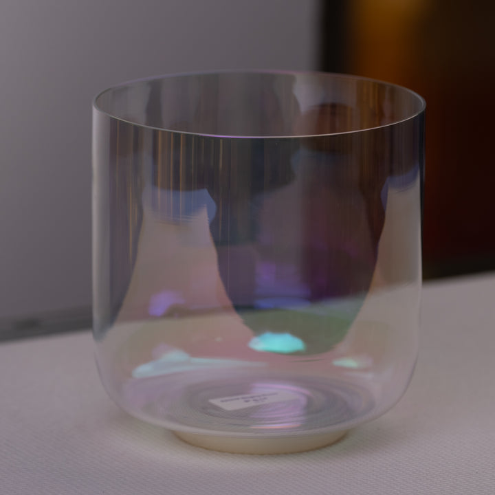 8" G-14 Prismatic Crystal Singing Bowl