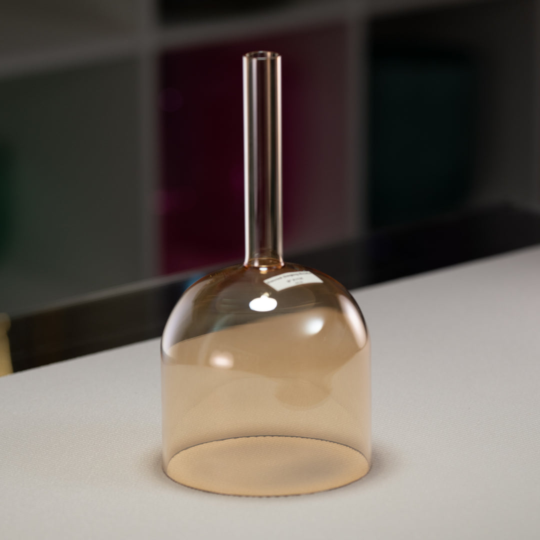 6" F+14 Morning Sun Handheld Crystal Singing Bowl