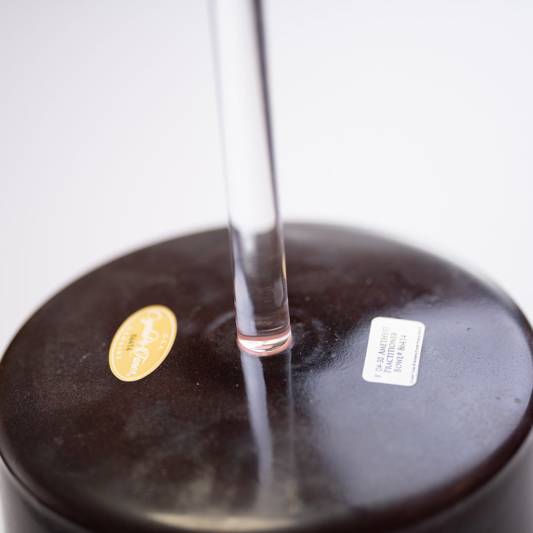 8" D#-30 Amethyst Practitioner, Crystal Tones™